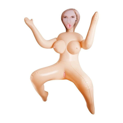REBEKAH Inflatable Love Doll Ready In Lotus Position - Love Dolls