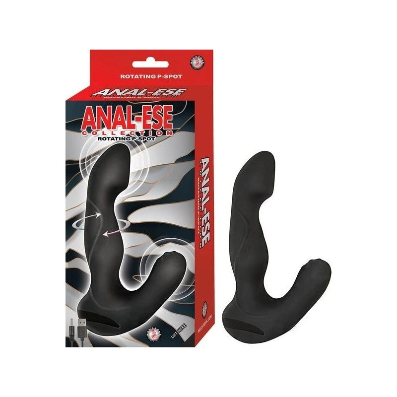 Nasstoys Dual-Motor Silicone Rechargeable Anal Massager - ANAL-ESE 3 Prostate Toys