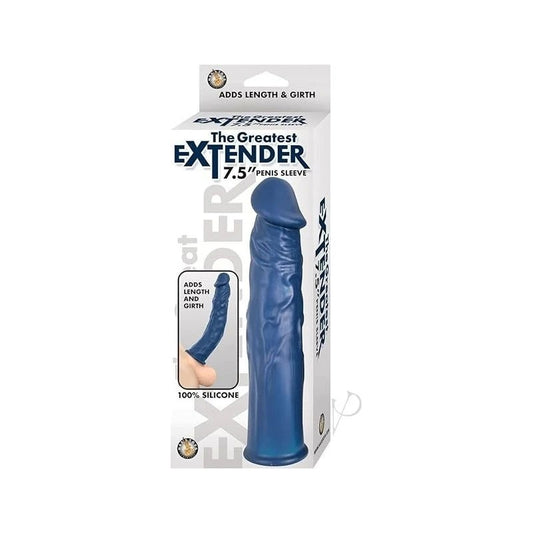 Nasstoys Silicone Penis Enlargement Sleeve - 7.5 Inches - Pumps, Extenders and Sleeves
