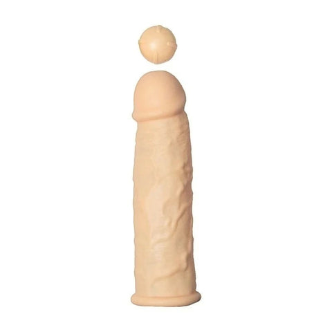 Nasstoys' Silicone Vibrating Penis Extender - Enhance Your Experience - Pumps, Extenders and Sleeves