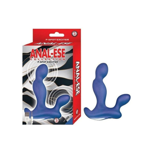 Rechargeable Silicone P-Spot Massager - Powerful Stimulation - Prostate Toys