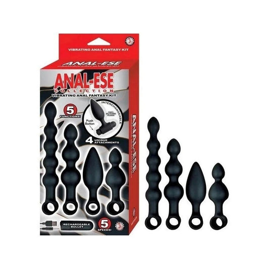 ANAL-ESE Vibrating Anal Exploration Kit - Sensual Pleasure Unleashed - Butt Plugs