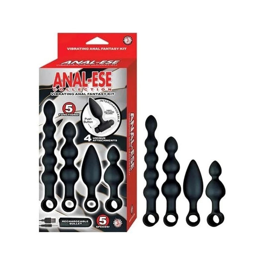 ANAL-ESE Vibrating Anal Exploration Kit - Sensual Pleasure Unleashed - Butt Plugs