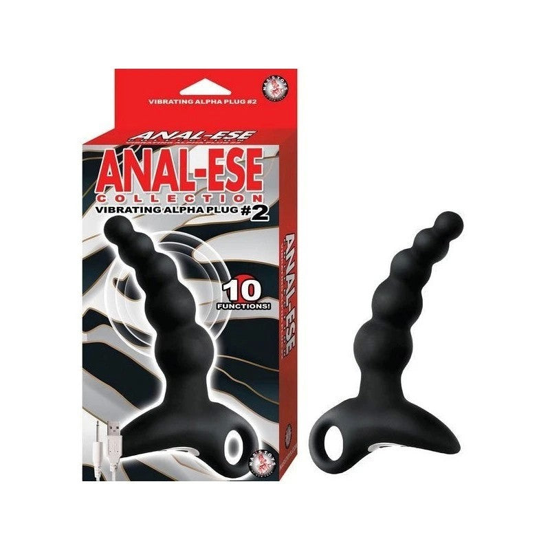 ANAL-ESE Vibrating Alpha Plug - Pleasure and Comfort Combined Prostate Toys