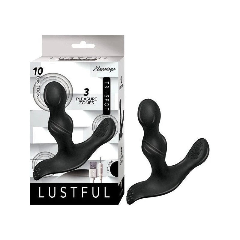 Nasstoys LUSTFUL Tri-Spot Pleasure Massager Prostate Toys