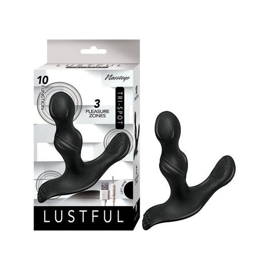 Nasstoys LUSTFUL Tri-Spot Pleasure Massager - Prostate Toys