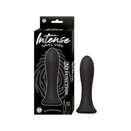 Nasstoys INTENSE Rechargeable Silicone Anal Vibrator - Anal Vibrators