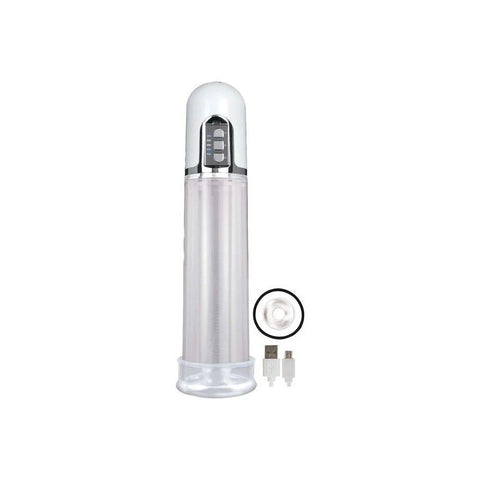 Nasstoys Rechargeable Electric Penis Pump - Enhance Stamina & Pleasure - Penis Pumps And Stretchers