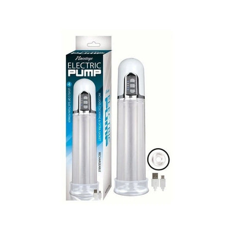Nasstoys Rechargeable Electric Penis Pump - Enhance Stamina & Pleasure - Penis Pumps And Stretchers
