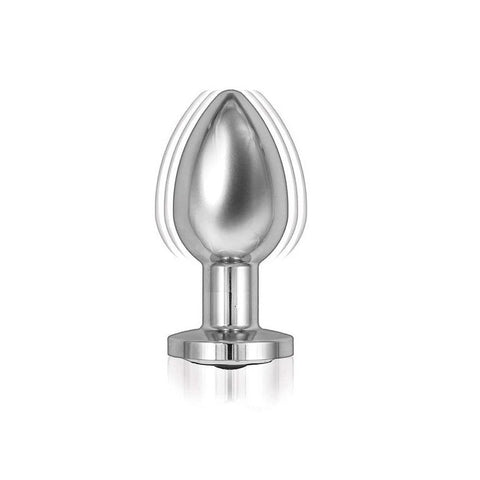 Nasstoys Premium Remote-Controlled Vibrating Metal Plug - Butt Plugs