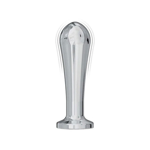 Pleasure-Enhancing Remote Vibrating Metal Anal Plug - Anal Vibrators