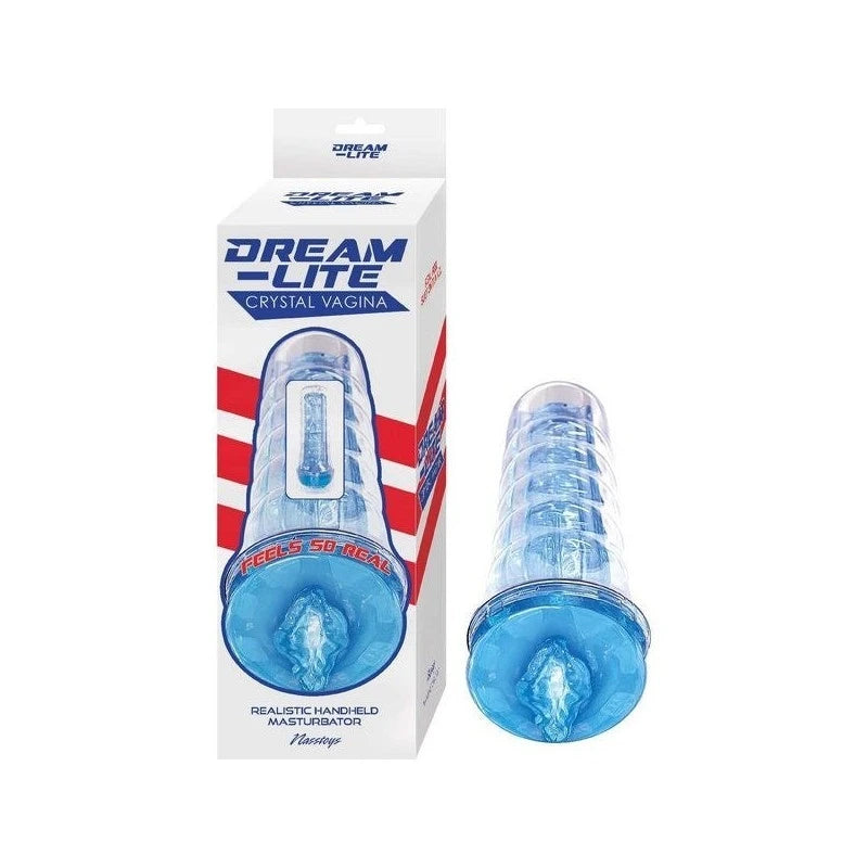 Crystal-Clear Pleasure Companion - Dream-Lite Masturbator Masturbators and Strokers