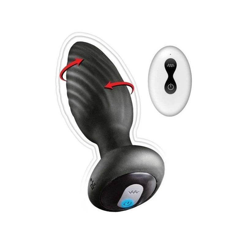 Nasstoys ASS-SATION - Remote Controlled Vibrating and Rotating Anal Plug Butt Plugs