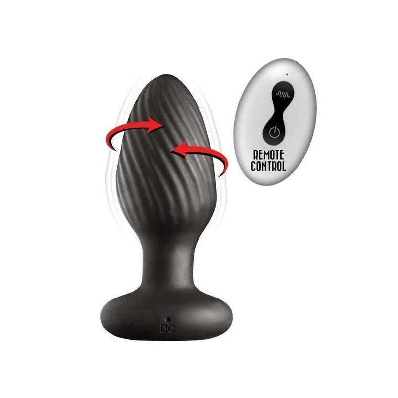 Nasstoys ASS-SATION - Remote Controlled Vibrating and Rotating Anal Plug Butt Plugs