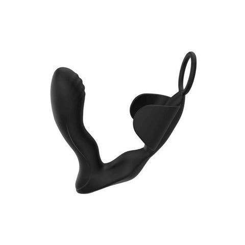 Nasstoys Dual-Motor P-Spot Massager - Heating, Vibrations, and Cock Ring - Prostate Toys