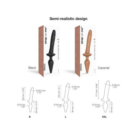 STRAP-ON-ME Versatile Silicone Dildo and Plug Set - Anal Dildos