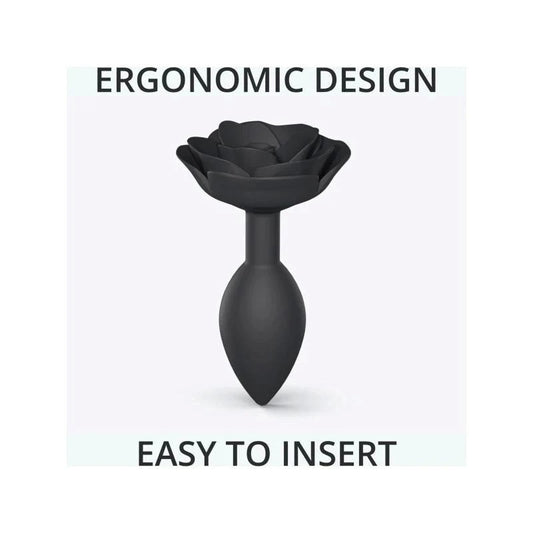 OPEN ROSES - Elegant Silicone Anal Pleasure Plug - Butt Plugs