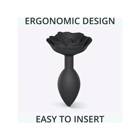 OPEN ROSES - Elegant Silicone Anal Pleasure Plug - Butt Plugs