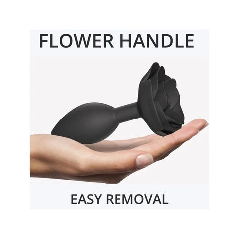 OPEN ROSES - Elegant Silicone Anal Pleasure Plug - Butt Plugs