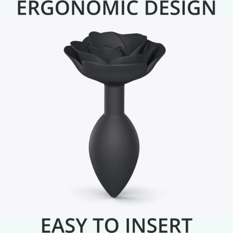 OPEN ROSES - Elegant Silicone Anal Pleasure Plug Butt Plugs