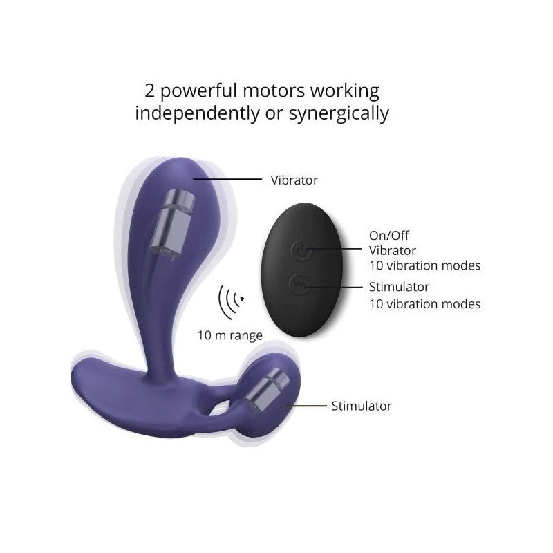 LOVE TO LOVE Witty SWITCH - Dual Pleasure, Endless Possibilities Prostate Toys