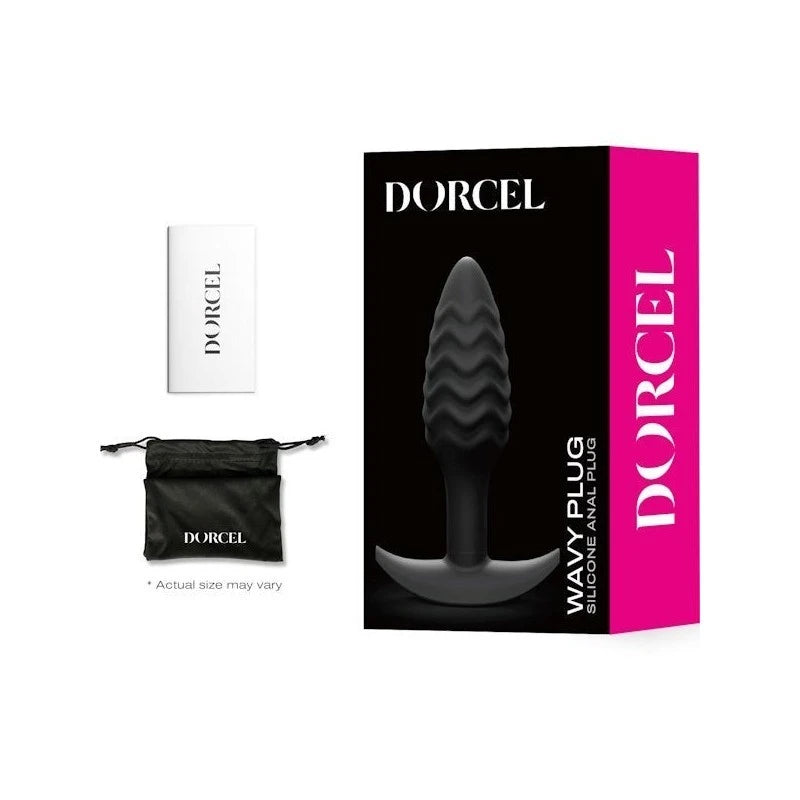 Dorcel Textured Trigger Pleasure Waves Anal Plug Butt Plugs