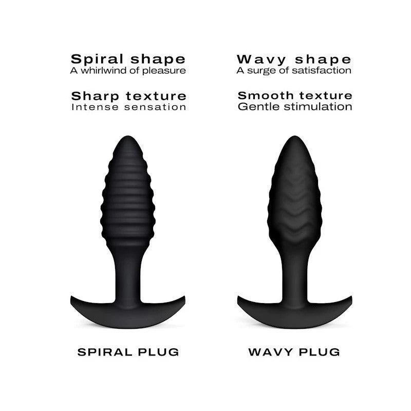 DORCEL Spiral Pleasure - Indulge in Unparalleled Sensations - Butt Plugs