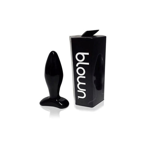 Spartacus Borosilicate Glass Anal Plug - Tapered Design for Enhanced Comfort - Butt Plugs