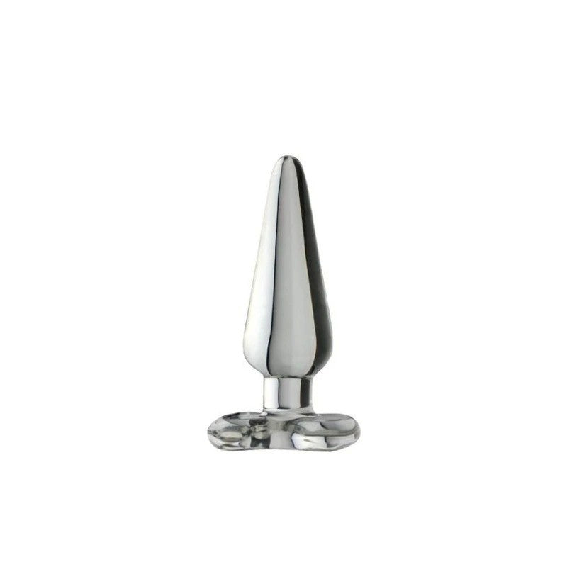 Spartacus Borosilicate Glass Spade Anal Plugs - Premium Pleasure Butt Plugs