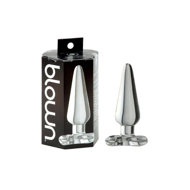 Spartacus Borosilicate Glass Spade Anal Plugs - Premium Pleasure Butt Plugs