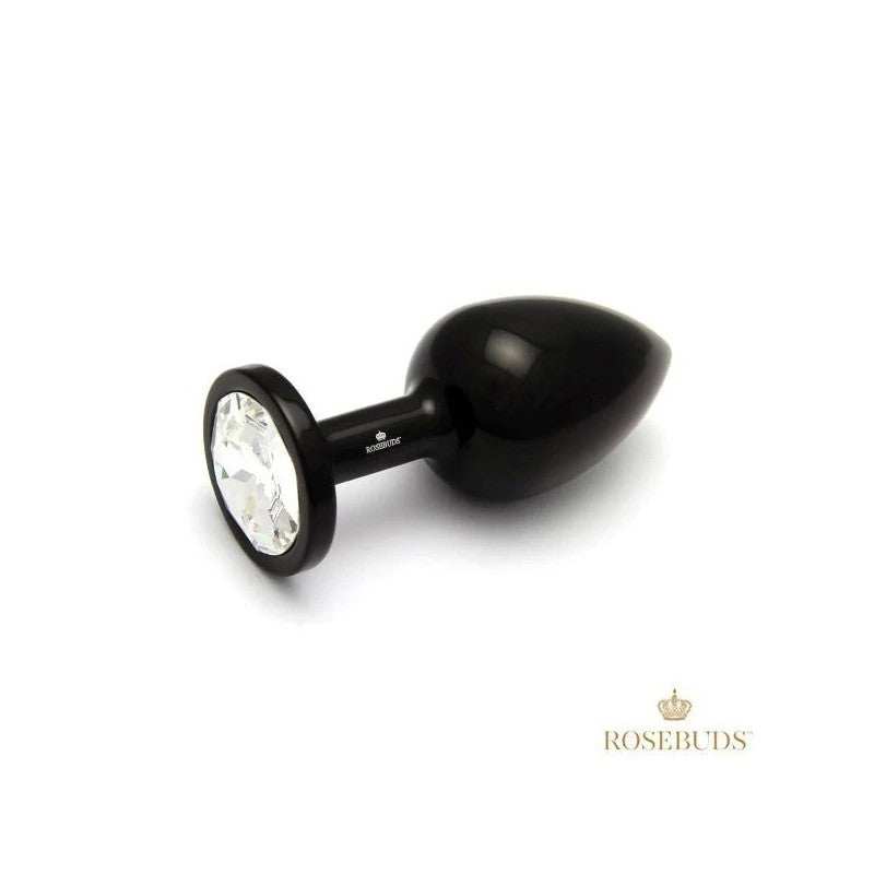 Rosebuds Premium Crystal-Topped Aluminium Butt Plug Butt Plugs