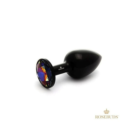 Rosebuds Premium Crystal Aluminium Butt Plug - Indulge in Luxurious Anal Play - Butt Plugs