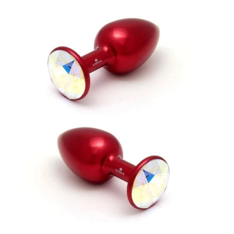 Rosebuds Luxe Gem-Tipped Aluminum Anal Plug - Butt Plugs