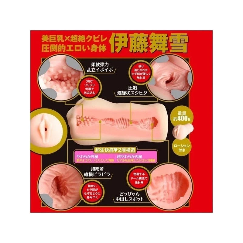 Japanese Real Hole - Sensual Delight with Mayuki Ito 2 Masturbators and Strokers