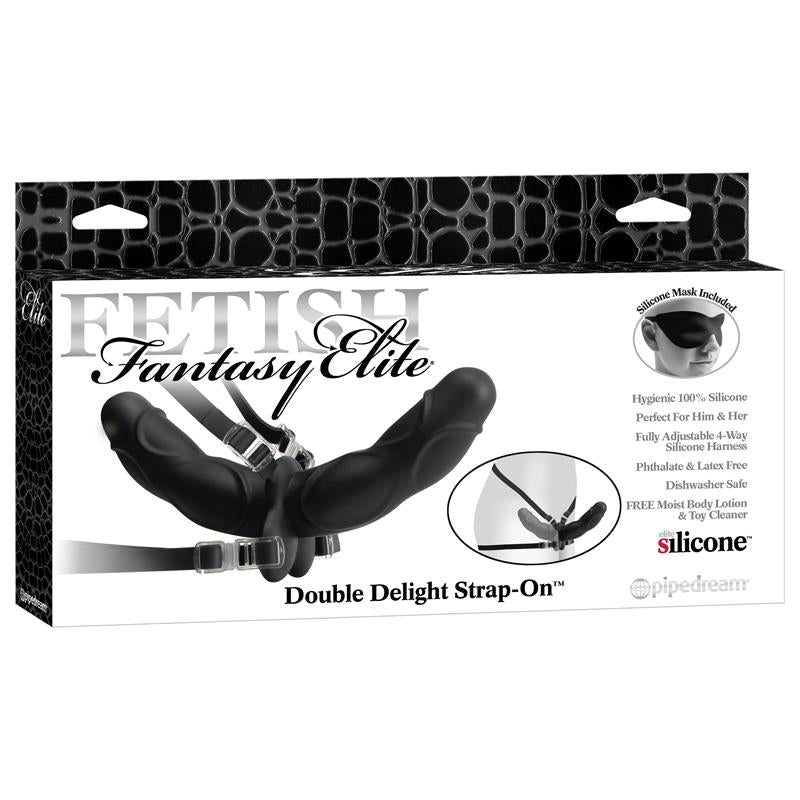 Fetish Fantasy Elite Double Delight Strap-on Dildo Strap On Sextoys
