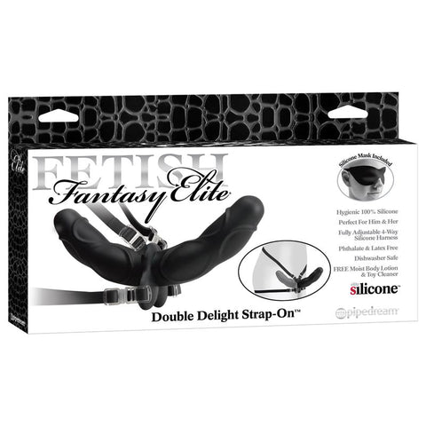 Fetish Fantasy Elite Double Delight Strap-on Dildo - Strap On Sextoys