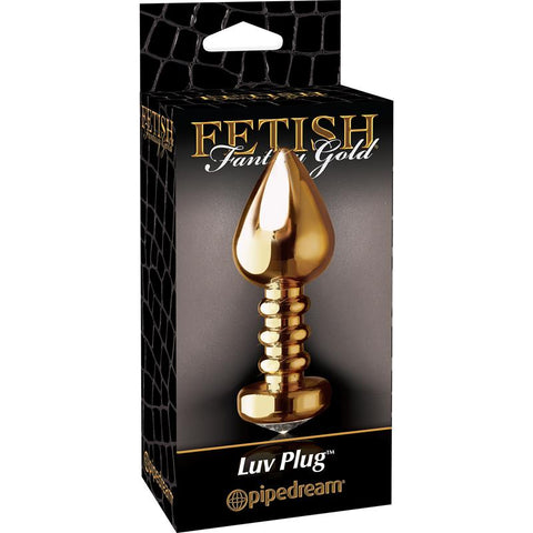 Fetish Fantasy Gold Luv Backdoor Pleasure Anal Plug - Steel Sex Toys