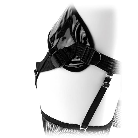 Fetish Fantasy Series Strap-on Garter Belt Harness Set - Strap On Sextoys
