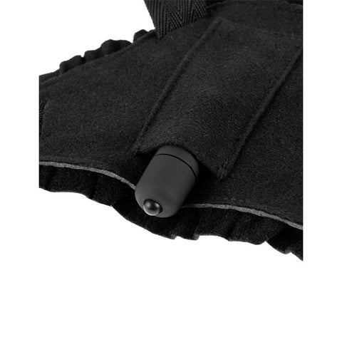 Fetish Fantasy Leather Lovers Strap On Harness Black - Strap On Sextoys