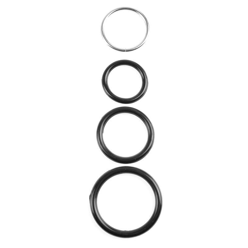 Fetish Fantasy Leather Low-Rider Strap On Harness Black Strap On Sextoys