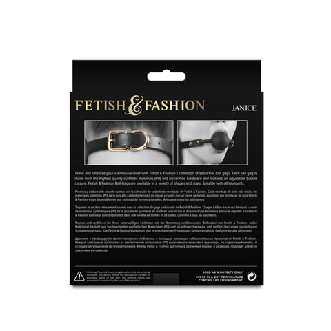 Fetish & Fashion Janice Fetish Mouth Gag - Bondage Gags and Bits