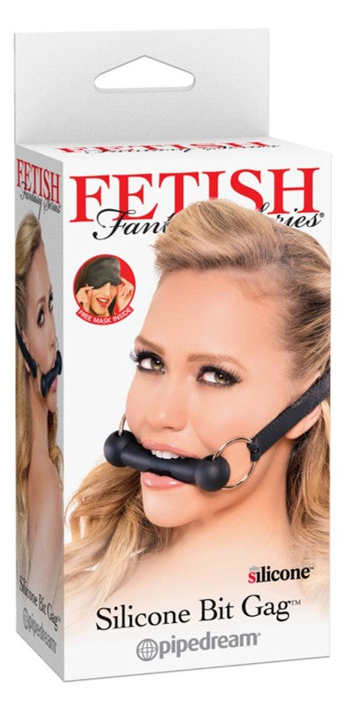 Fetish Fantasy Silicone Bit Gag Bondage Gags and Bits