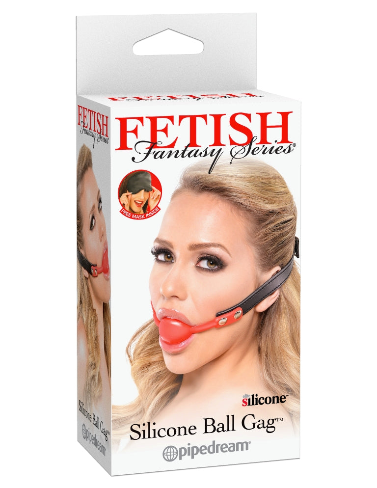 Fetish Fantasy Silicone Ball Gag Bondage Gags and Bits