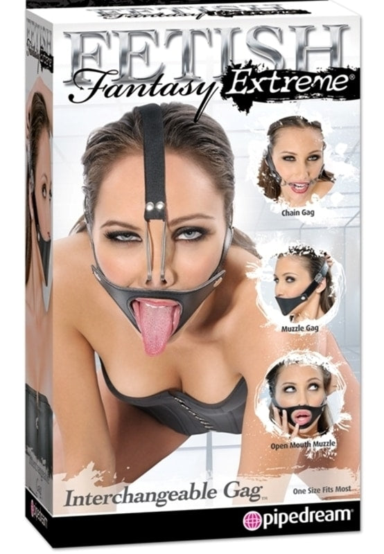 Fetish Fantasy Extreme Interchangeable Gag Bondage Gags and Bits