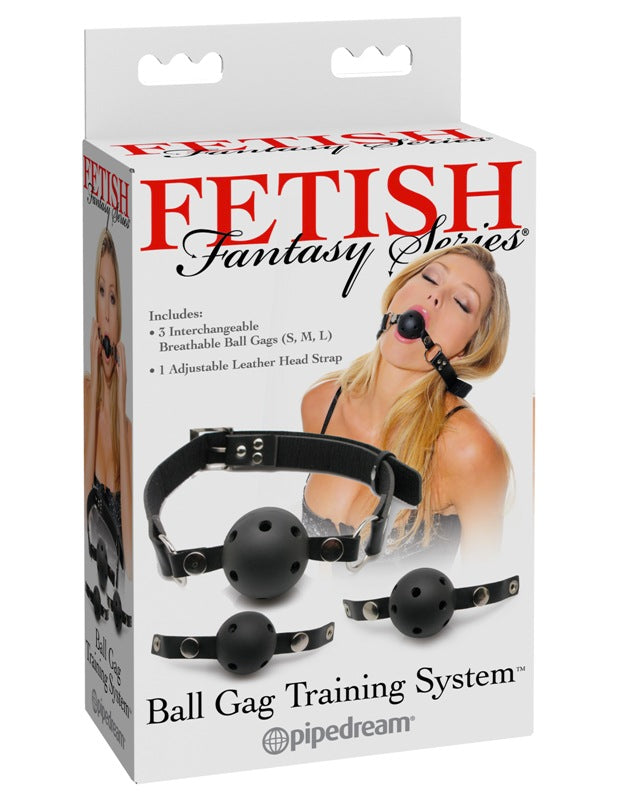 Fetish Fantasy Ball Gag Training System Bondage Gags and Bits