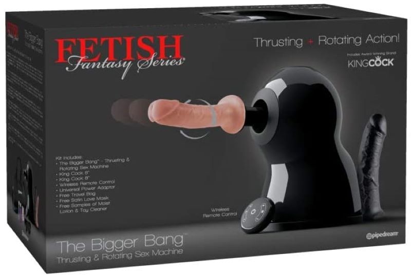 Fetish Fantasy The Bigger Bang Thrusting and Rotating Sex Machin Sex Machines