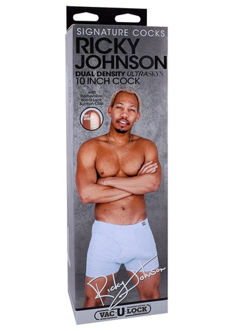 Doc Johnson Ricky Johnson 10 Inch ULTRASKYN Realistic Cock - Realistic Dildos