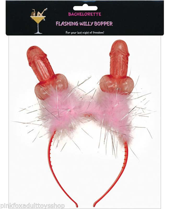 Flashing Willy Headband Fancy Dress Ups