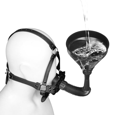 Fluid Feeder Muzzle Plug - Bondage Gags and Bits