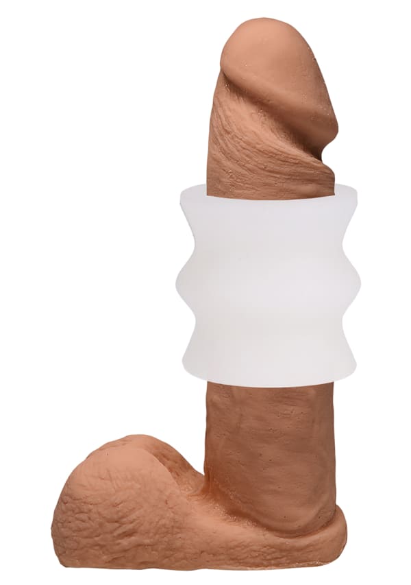 Doc Johnson GoodHead Glow Helping Head Silicone Stroker Masturbators and Strokers